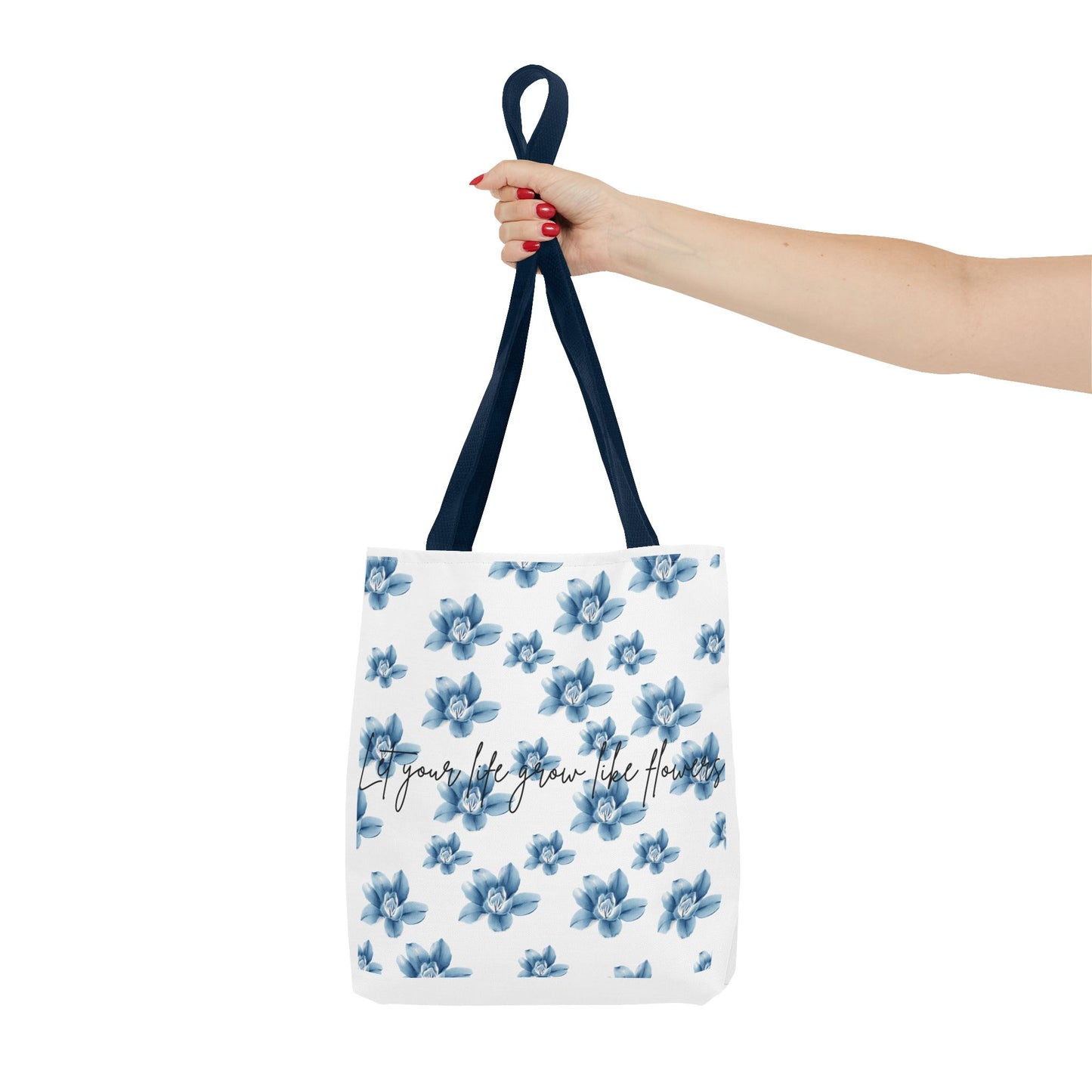 Elegant Floral Tote Bag - Stylish Reusable Shopping Bag, Gift for Her, Eco-Friendly, Trendy Purse, Beach Bag, Everyday Carry
