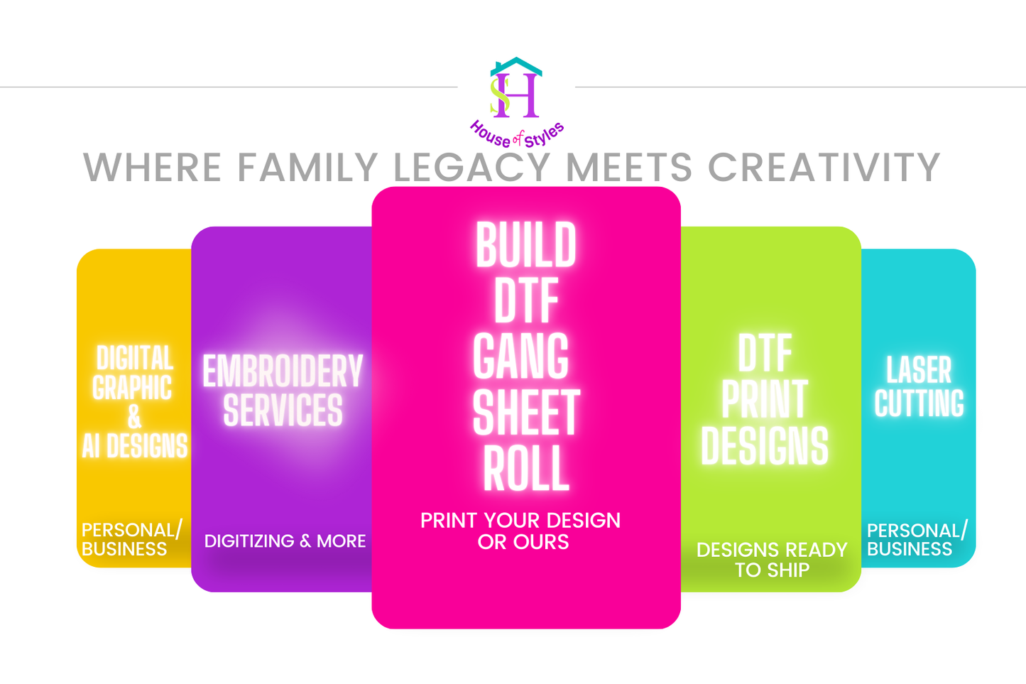 DTF Gang Sheet Roll