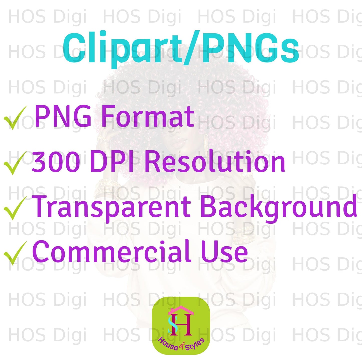 Clipart PNG with "PNG Format", "300 DPI", "Transparent Background", "Commercial Use".