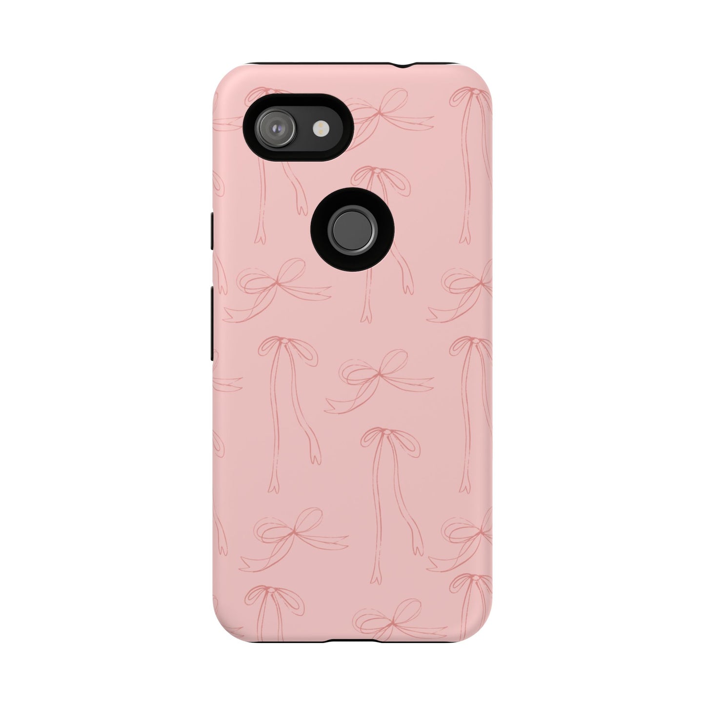 Chic Phone Case with Elegant Bow Design, Stylish Phone Cover, Trendy Accessory for Girls, Birthday Gift, Cute Tech Decor, Protective Case