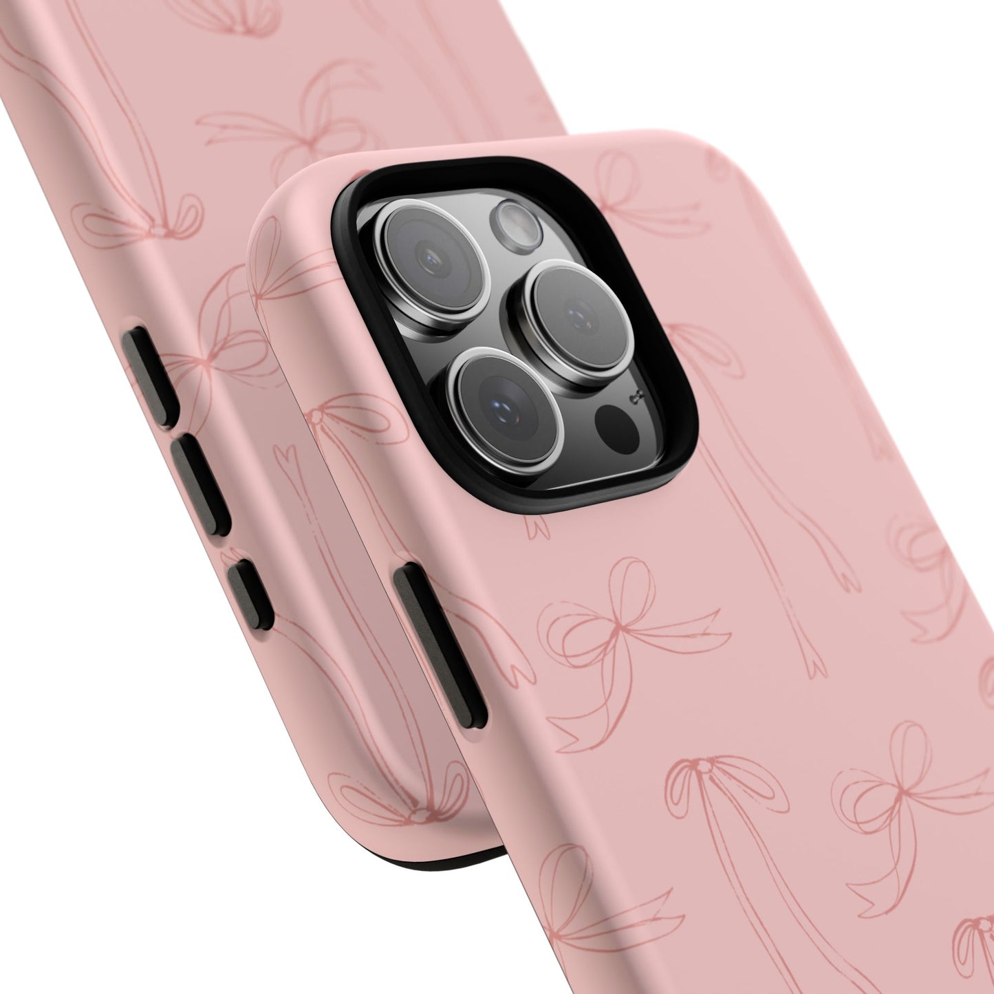 Chic Phone Case with Elegant Bow Design, Stylish Phone Cover, Trendy Accessory for Girls, Birthday Gift, Cute Tech Decor, Protective Case