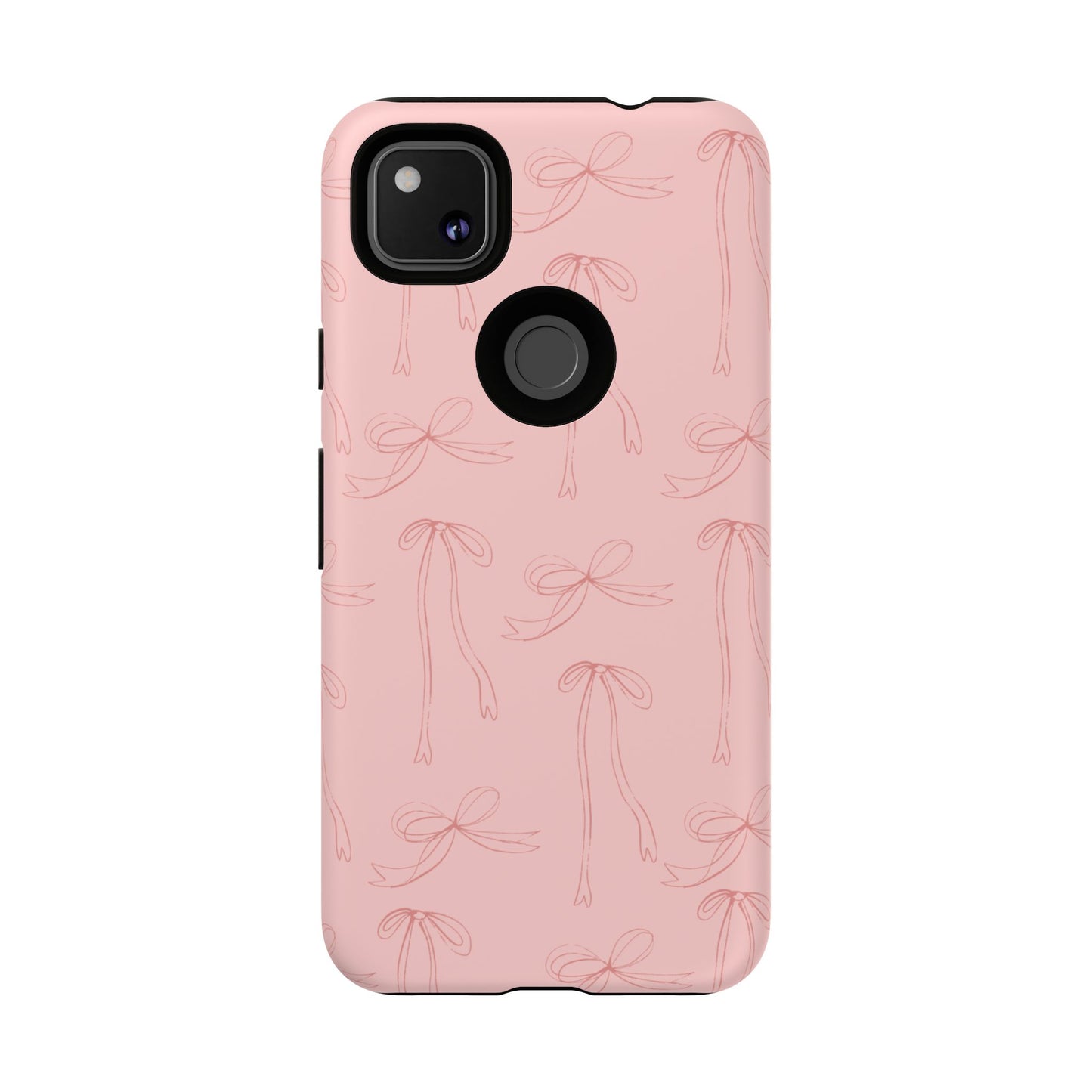Chic Phone Case with Elegant Bow Design, Stylish Phone Cover, Trendy Accessory for Girls, Birthday Gift, Cute Tech Decor, Protective Case