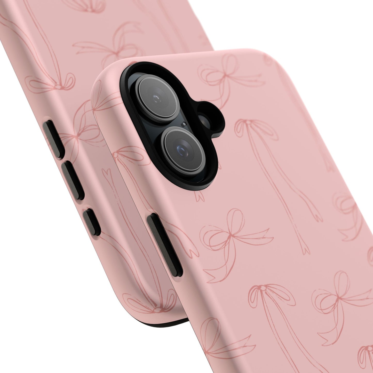 Chic Phone Case with Elegant Bow Design, Stylish Phone Cover, Trendy Accessory for Girls, Birthday Gift, Cute Tech Decor, Protective Case