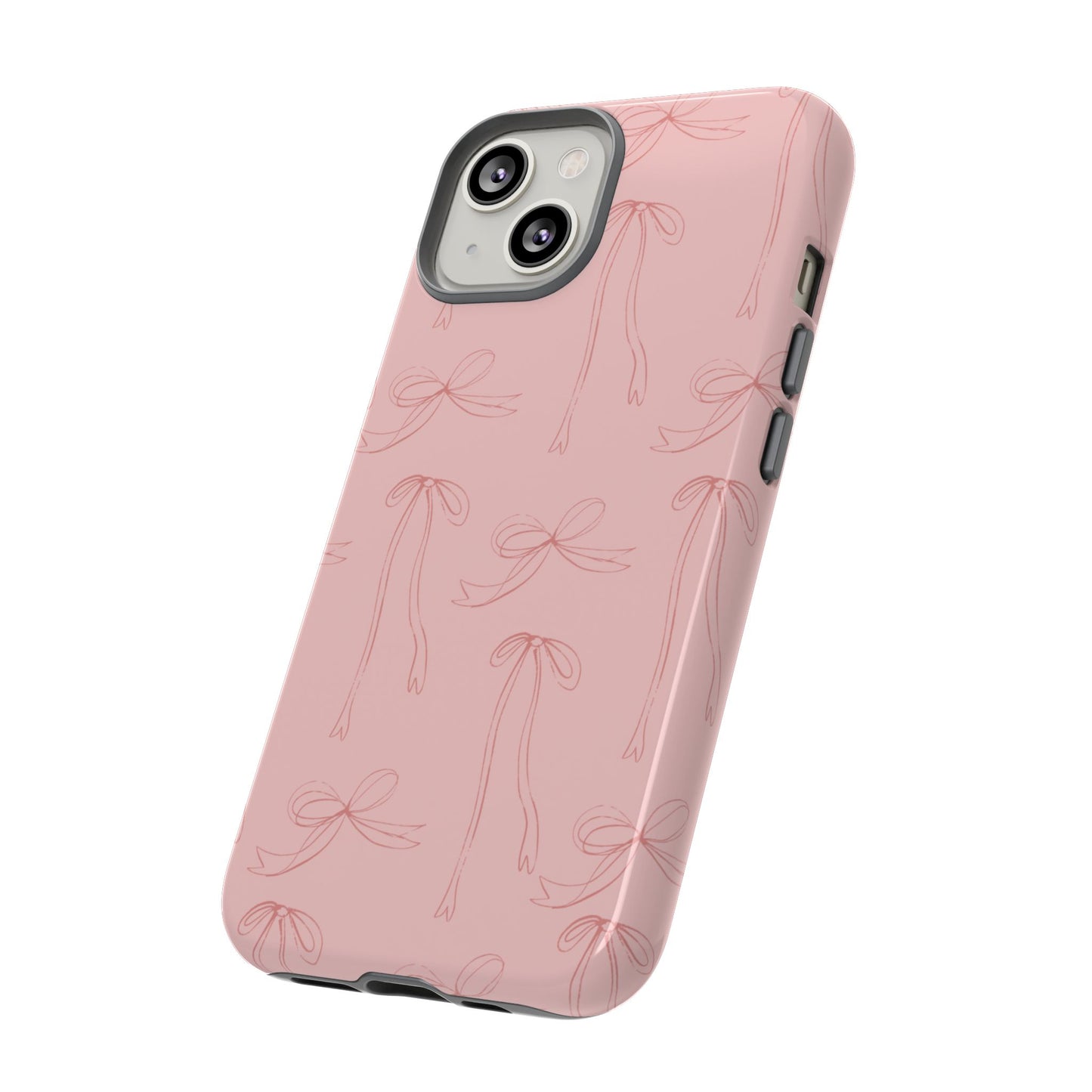 Chic Phone Case with Elegant Bow Design, Stylish Phone Cover, Trendy Accessory for Girls, Birthday Gift, Cute Tech Decor, Protective Case