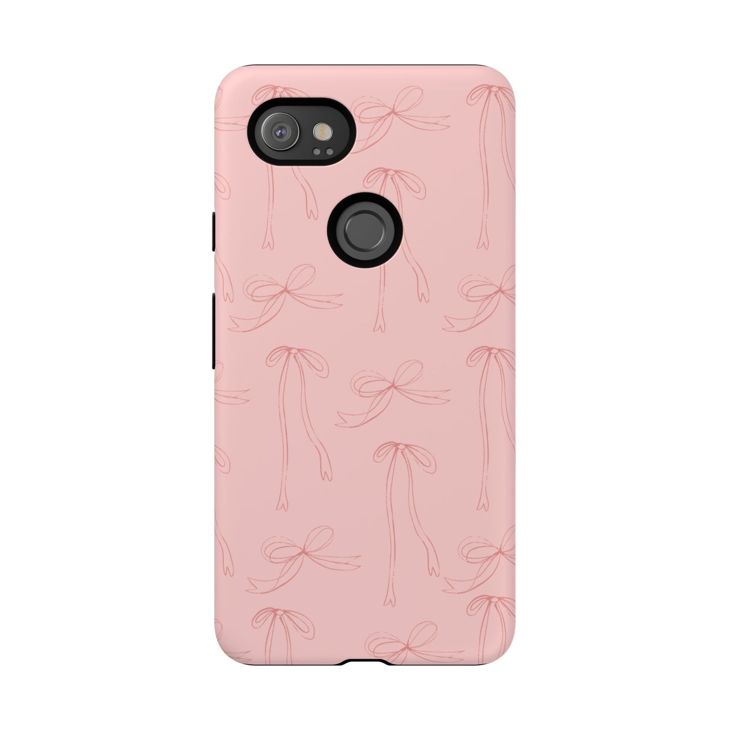 Chic Phone Case with Elegant Bow Design, Stylish Phone Cover, Trendy Accessory for Girls, Birthday Gift, Cute Tech Decor, Protective Case