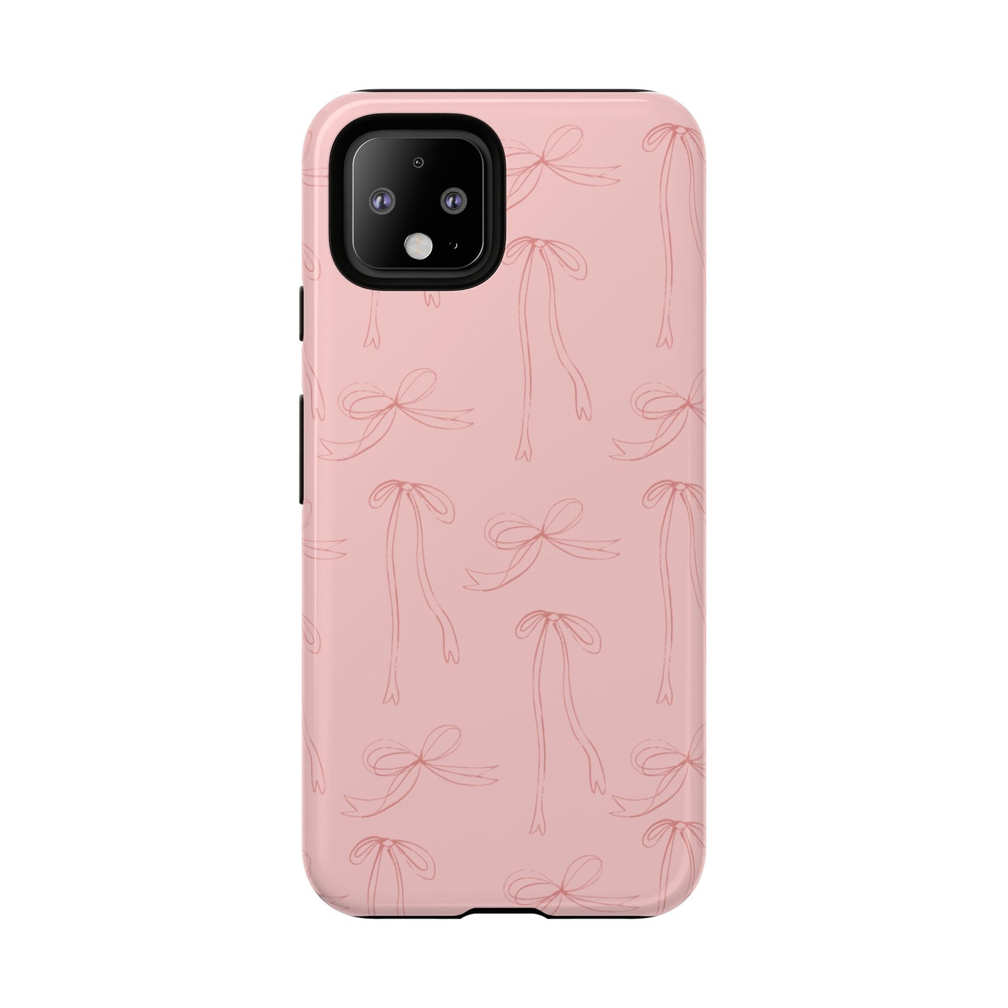 Chic Phone Case with Elegant Bow Design, Stylish Phone Cover, Trendy Accessory for Girls, Birthday Gift, Cute Tech Decor, Protective Case