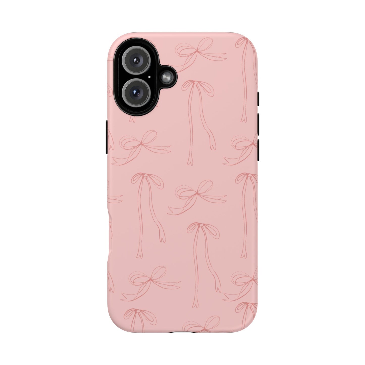 Chic Phone Case with Elegant Bow Design, Stylish Phone Cover, Trendy Accessory for Girls, Birthday Gift, Cute Tech Decor, Protective Case