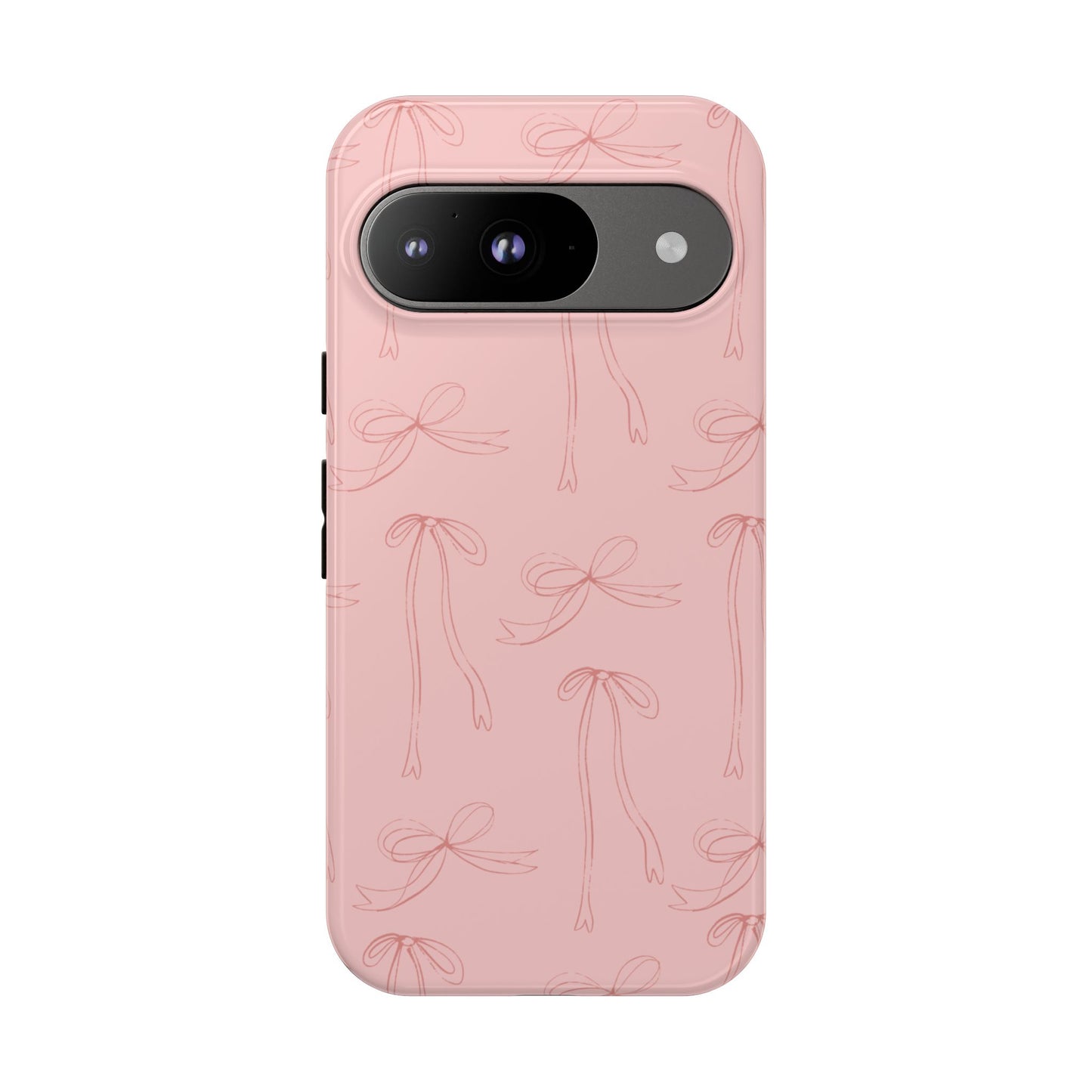 Chic Phone Case with Elegant Bow Design, Stylish Phone Cover, Trendy Accessory for Girls, Birthday Gift, Cute Tech Decor, Protective Case