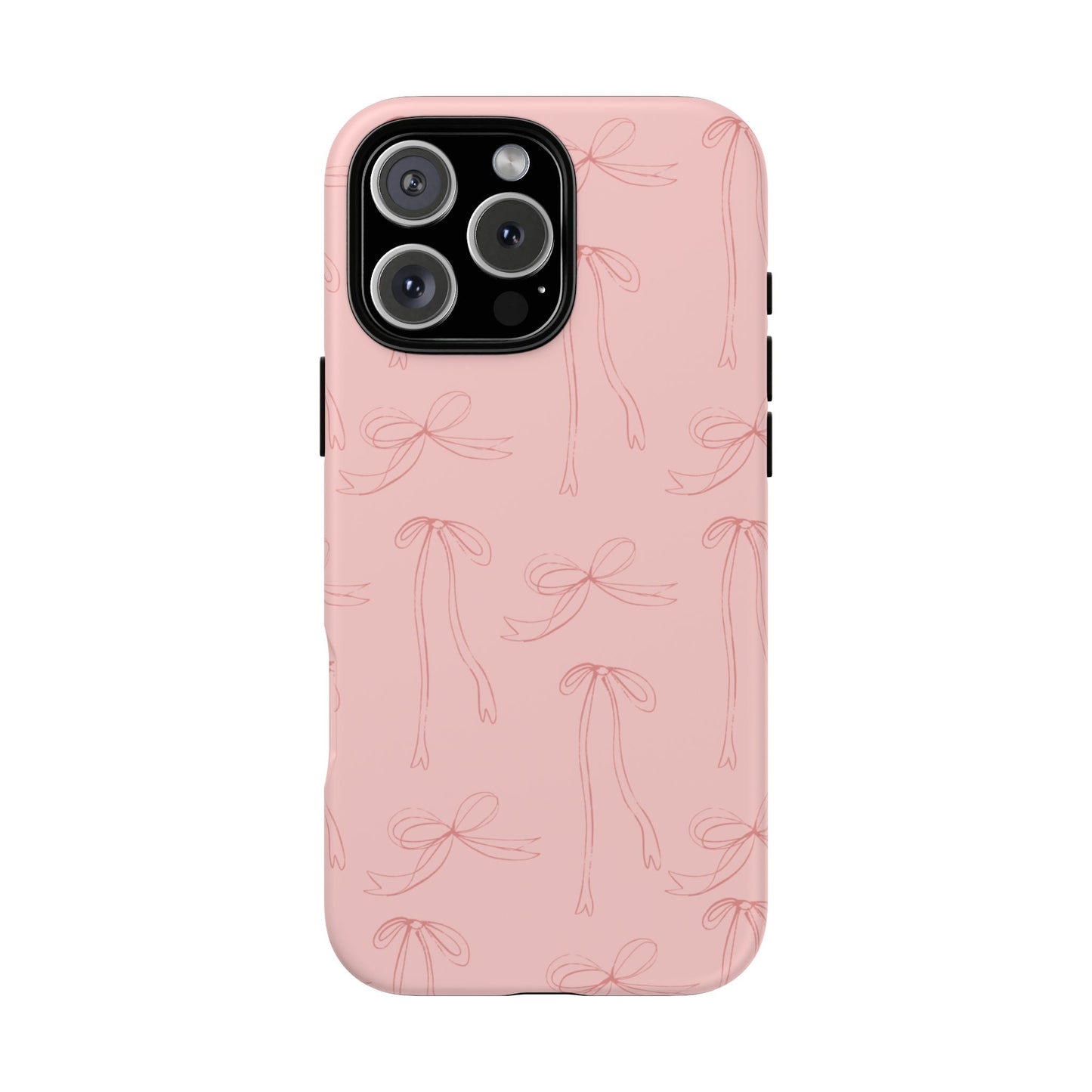Chic Phone Case with Elegant Bow Design, Stylish Phone Cover, Trendy Accessory for Girls, Birthday Gift, Cute Tech Decor, Protective Case