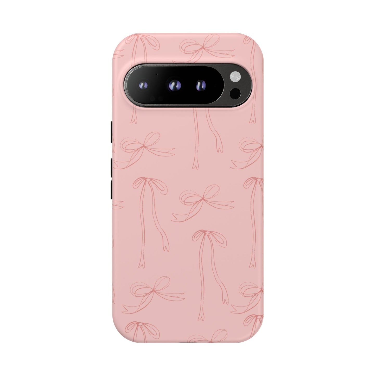 Chic Phone Case with Elegant Bow Design, Stylish Phone Cover, Trendy Accessory for Girls, Birthday Gift, Cute Tech Decor, Protective Case