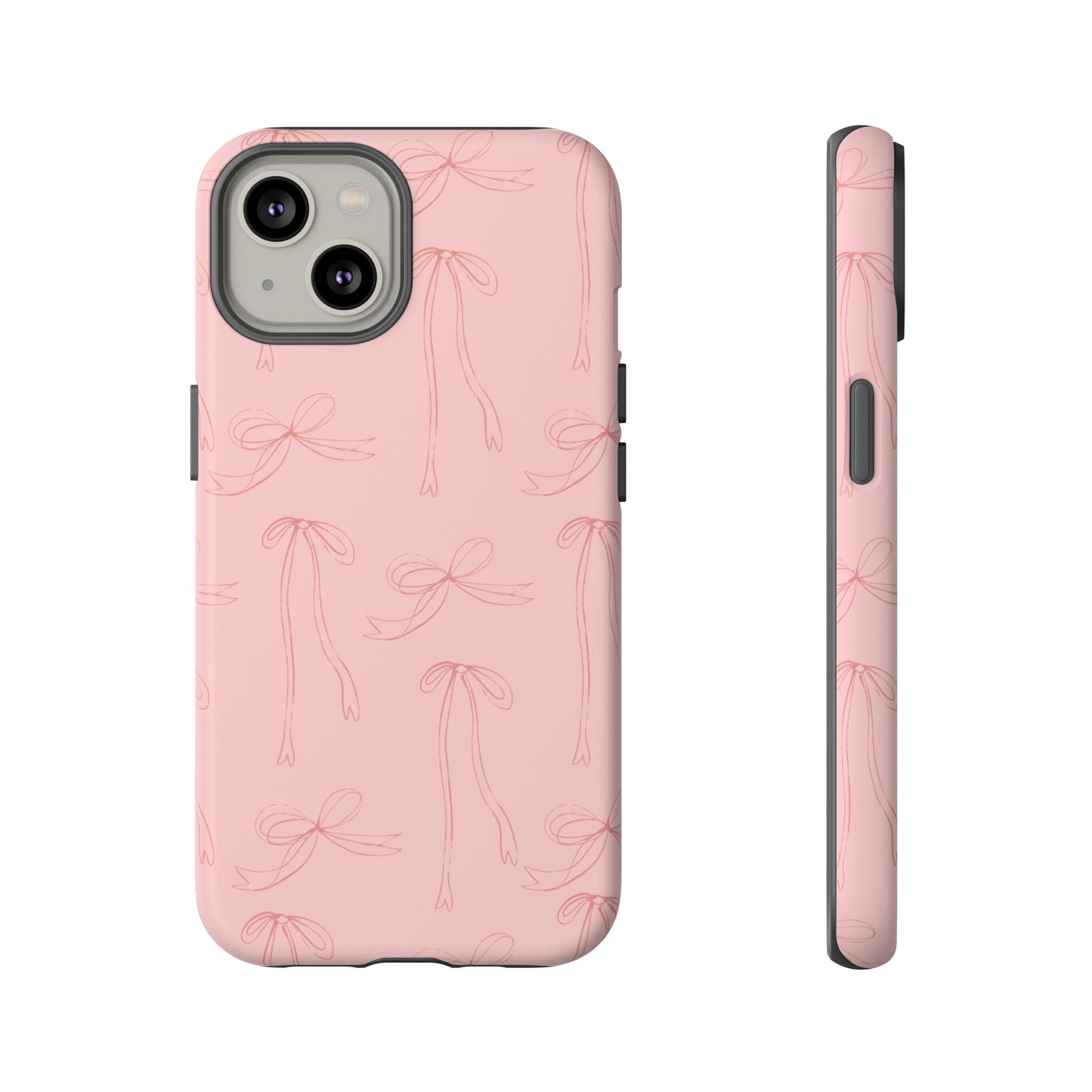 Chic Phone Case with Elegant Bow Design, Stylish Phone Cover, Trendy Accessory for Girls, Birthday Gift, Cute Tech Decor, Protective Case