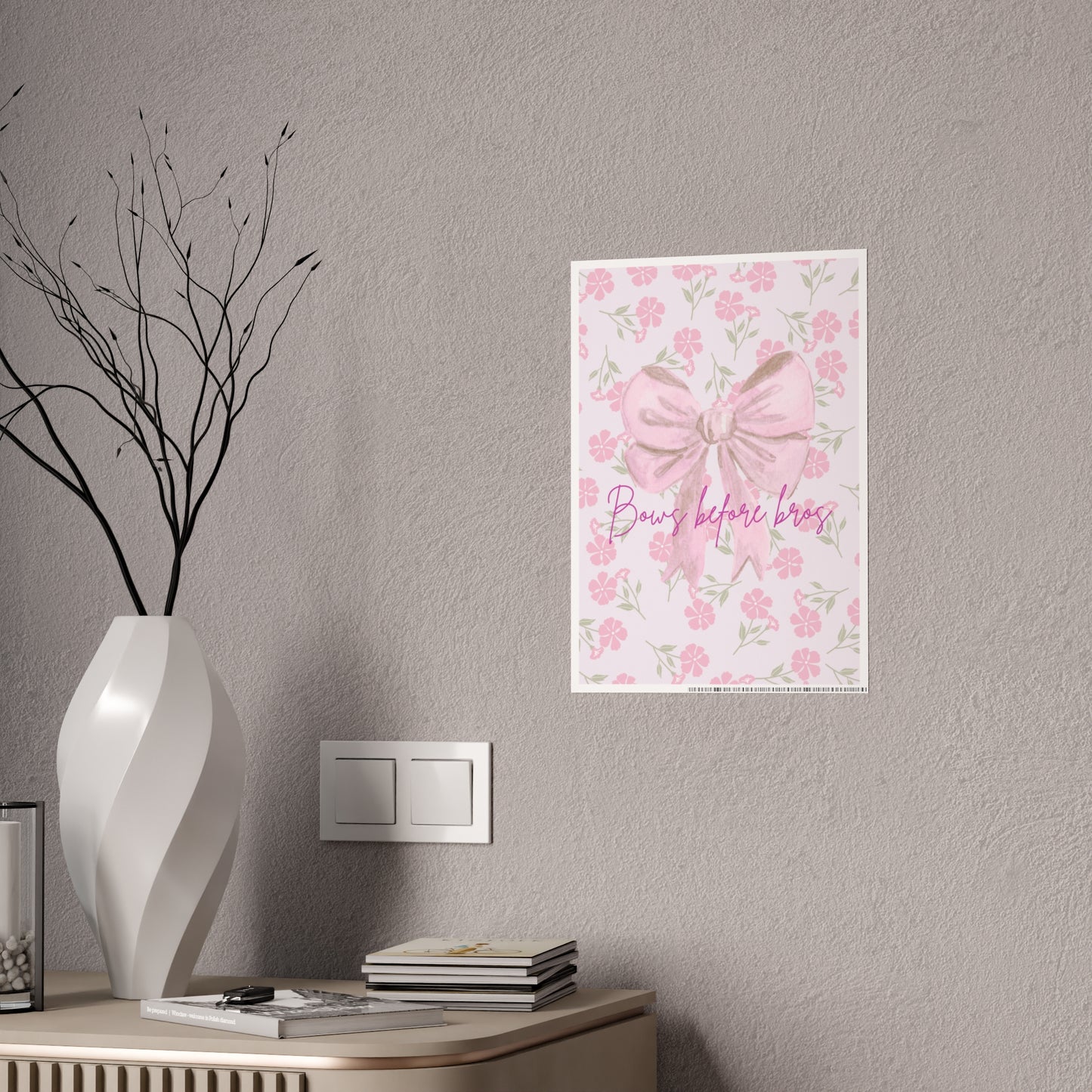 Chic Wall Art Print, Feminine Decor, Home Office Decor, Gift for Her, Inspirational Quote Print