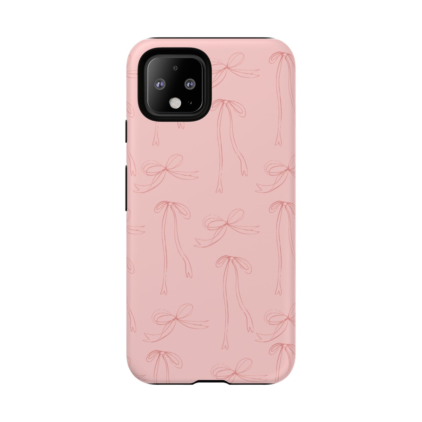 Chic Phone Case with Elegant Bow Design, Stylish Phone Cover, Trendy Accessory for Girls, Birthday Gift, Cute Tech Decor, Protective Case