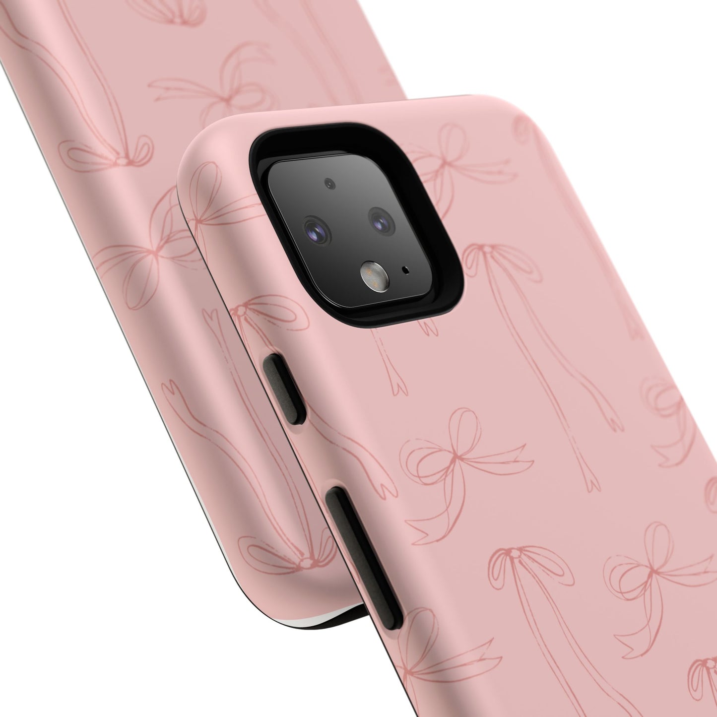 Chic Phone Case with Elegant Bow Design, Stylish Phone Cover, Trendy Accessory for Girls, Birthday Gift, Cute Tech Decor, Protective Case