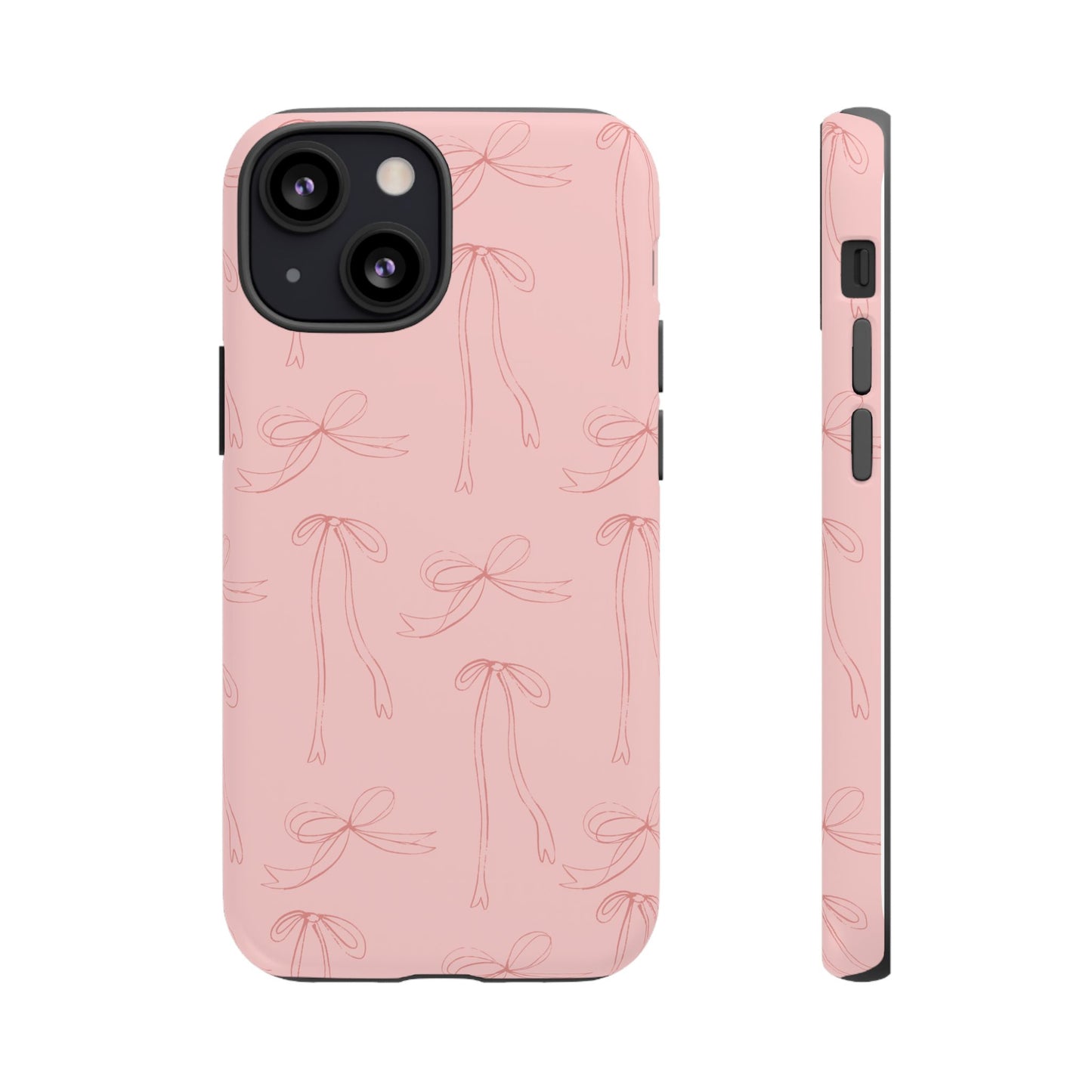Chic Phone Case with Elegant Bow Design, Stylish Phone Cover, Trendy Accessory for Girls, Birthday Gift, Cute Tech Decor, Protective Case