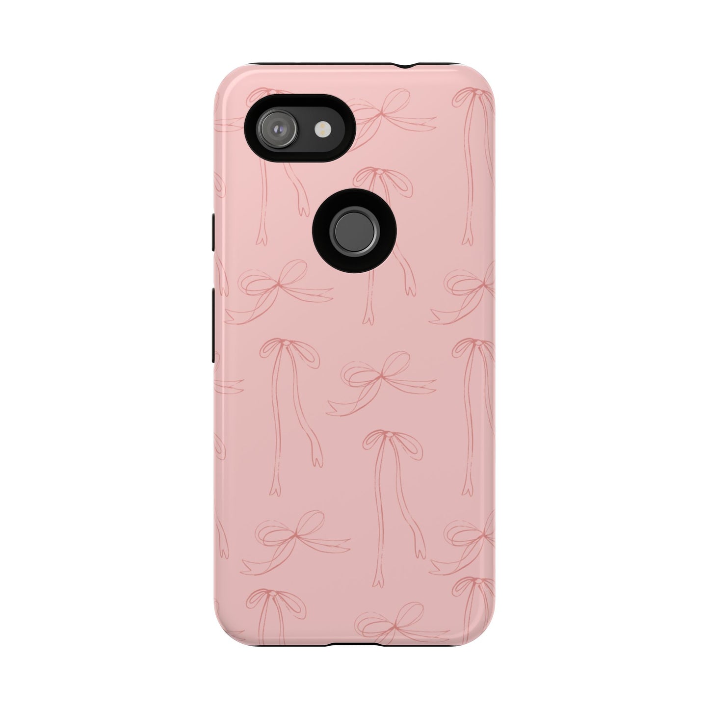 Chic Phone Case with Elegant Bow Design, Stylish Phone Cover, Trendy Accessory for Girls, Birthday Gift, Cute Tech Decor, Protective Case