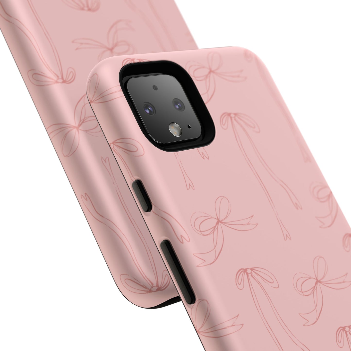 Chic Phone Case with Elegant Bow Design, Stylish Phone Cover, Trendy Accessory for Girls, Birthday Gift, Cute Tech Decor, Protective Case