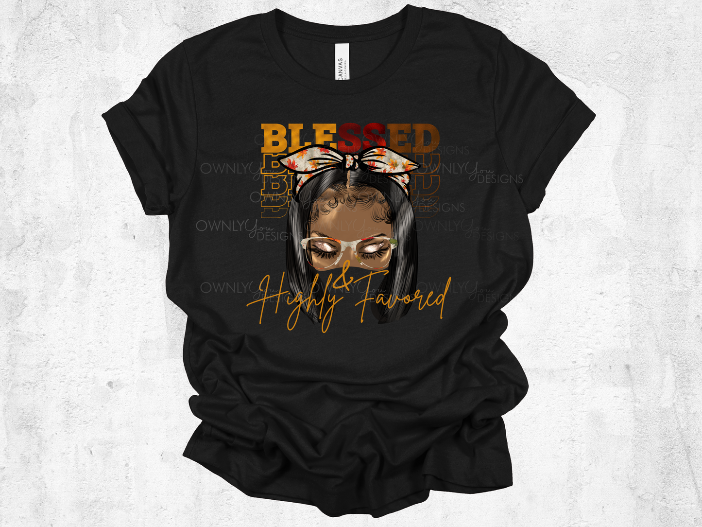 Blessed & Highly Favored Tee
