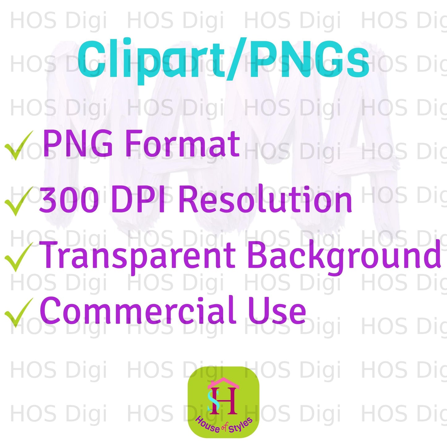 Clipart PNGs with transparent background, 300 DPI, commercial use.