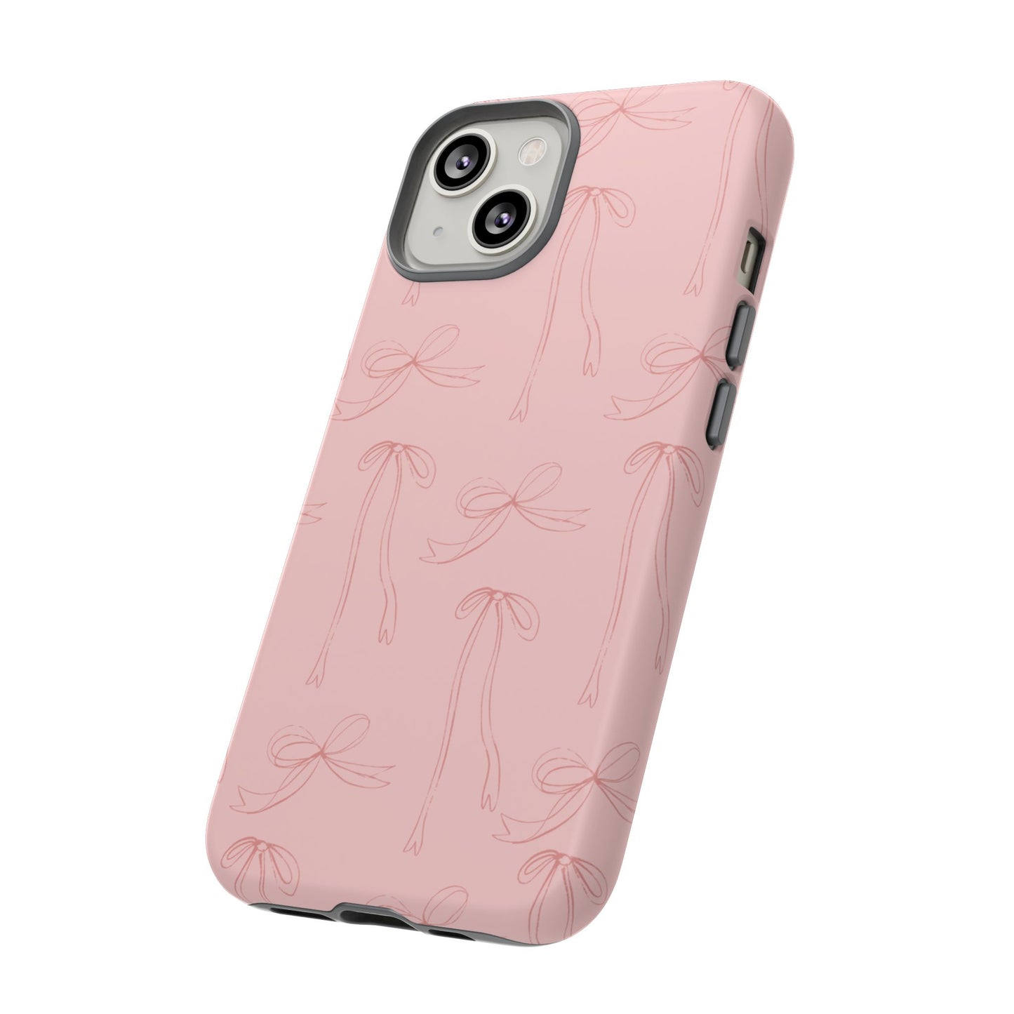 Chic Phone Case with Elegant Bow Design, Stylish Phone Cover, Trendy Accessory for Girls, Birthday Gift, Cute Tech Decor, Protective Case