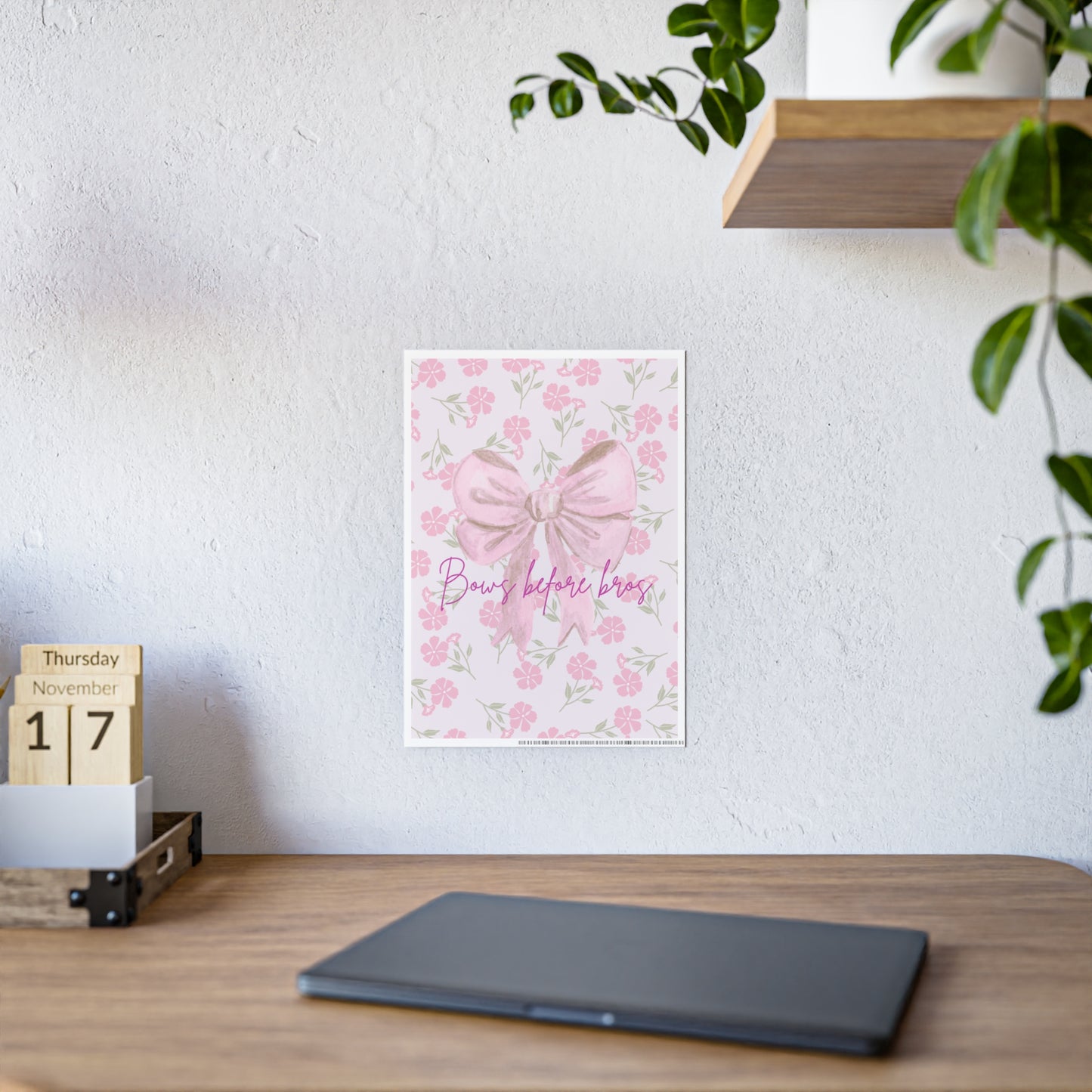 Chic Wall Art Print, Feminine Decor, Home Office Decor, Gift for Her, Inspirational Quote Print