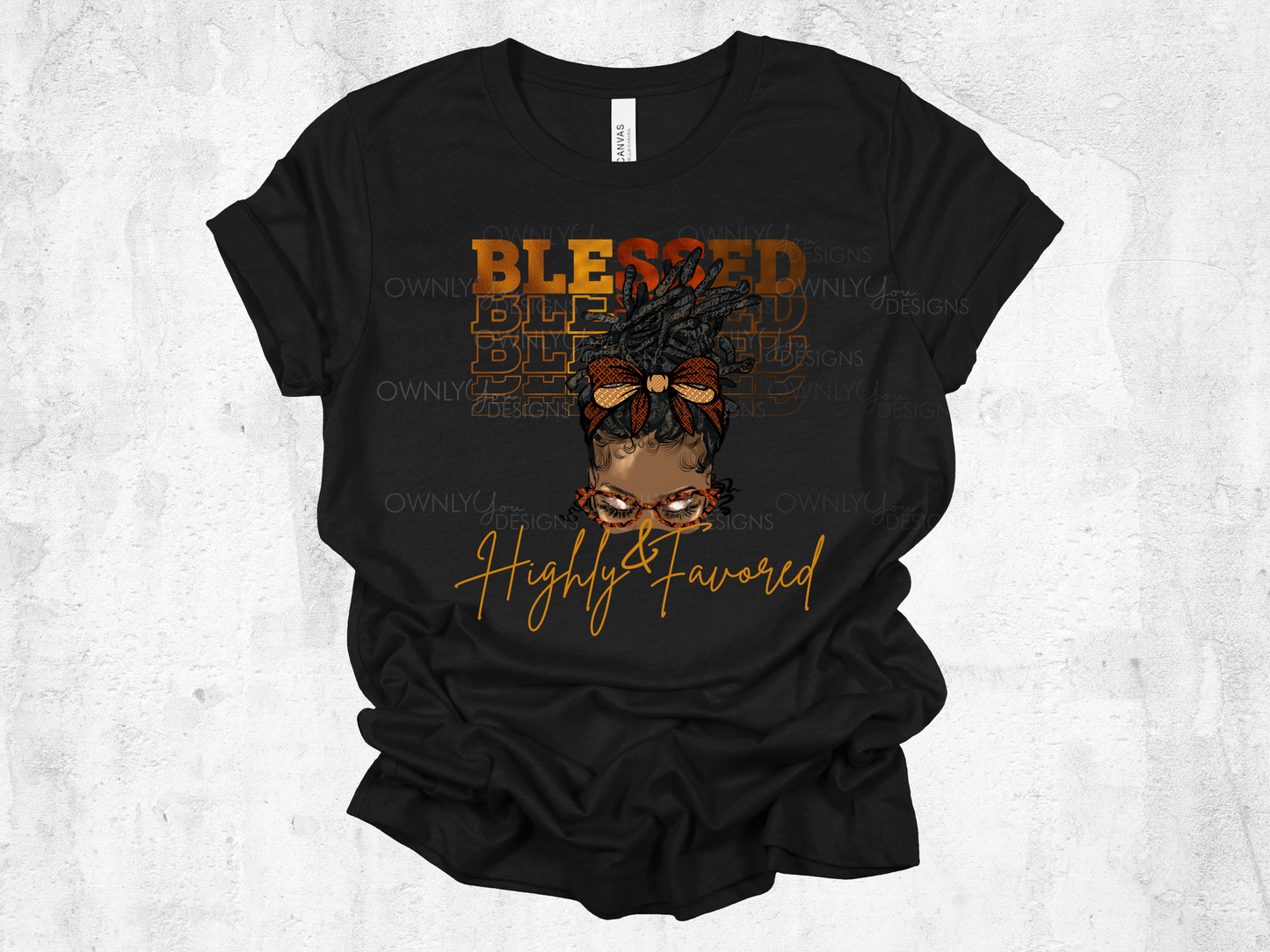 Blessed & Highly Favored Tee