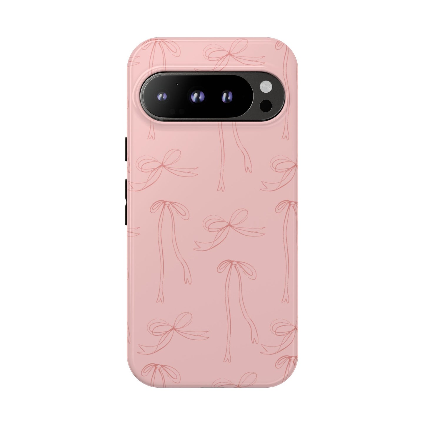 Chic Phone Case with Elegant Bow Design, Stylish Phone Cover, Trendy Accessory for Girls, Birthday Gift, Cute Tech Decor, Protective Case