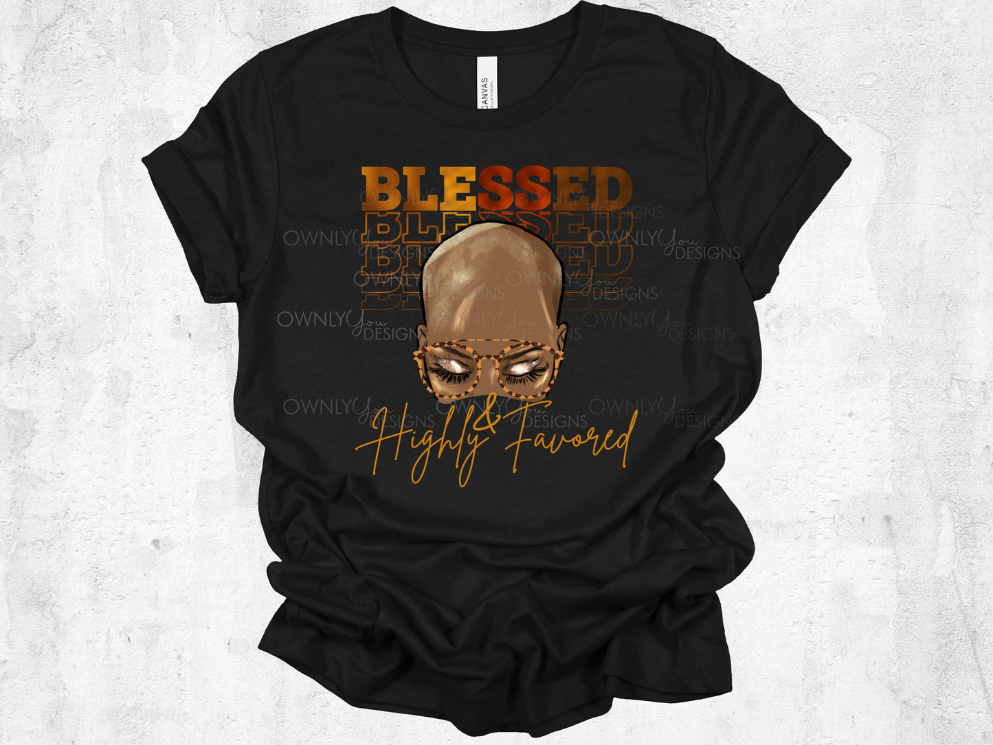 Blessed & Highly Favored Tee