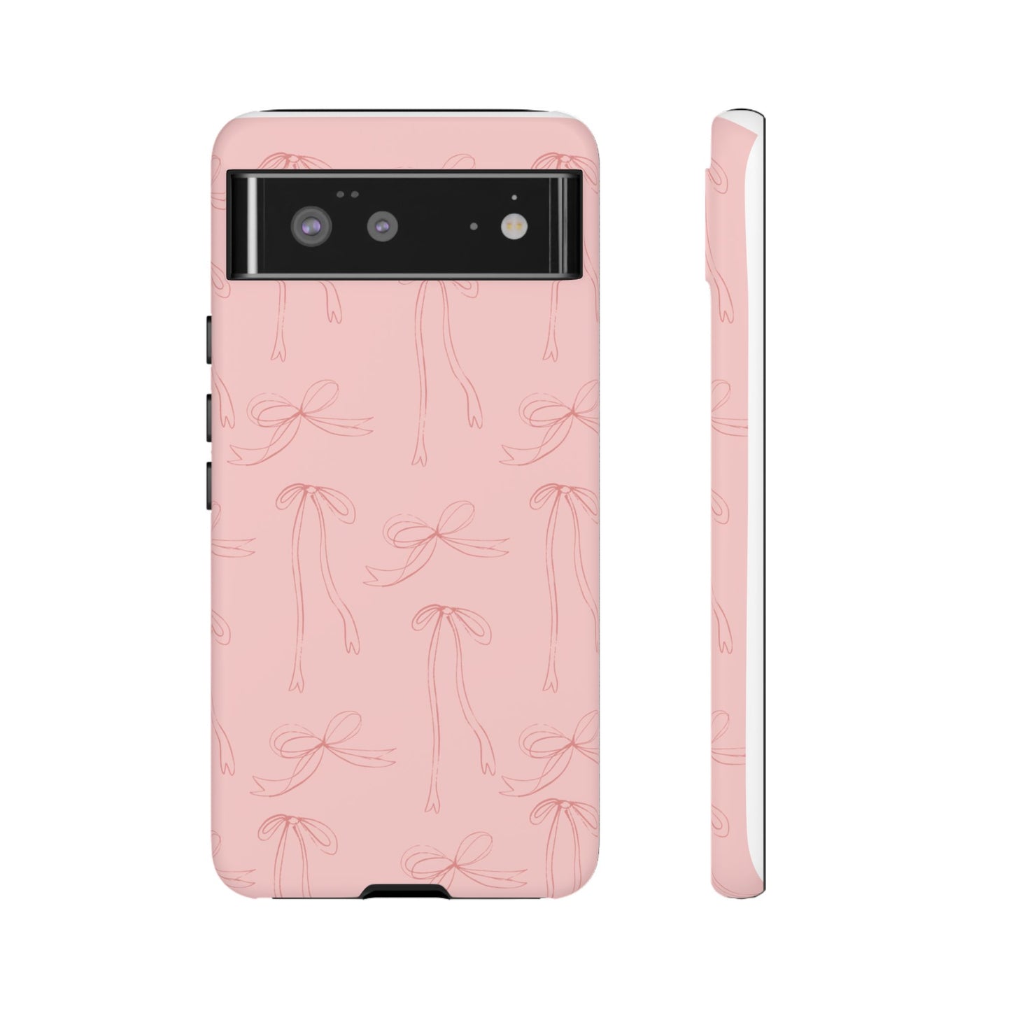Chic Phone Case with Elegant Bow Design, Stylish Phone Cover, Trendy Accessory for Girls, Birthday Gift, Cute Tech Decor, Protective Case