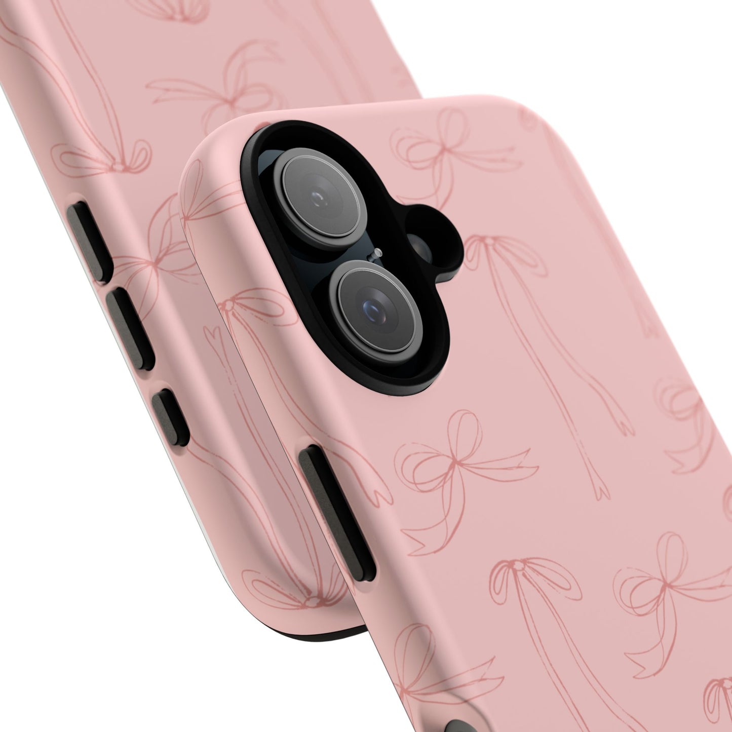 Chic Phone Case with Elegant Bow Design, Stylish Phone Cover, Trendy Accessory for Girls, Birthday Gift, Cute Tech Decor, Protective Case