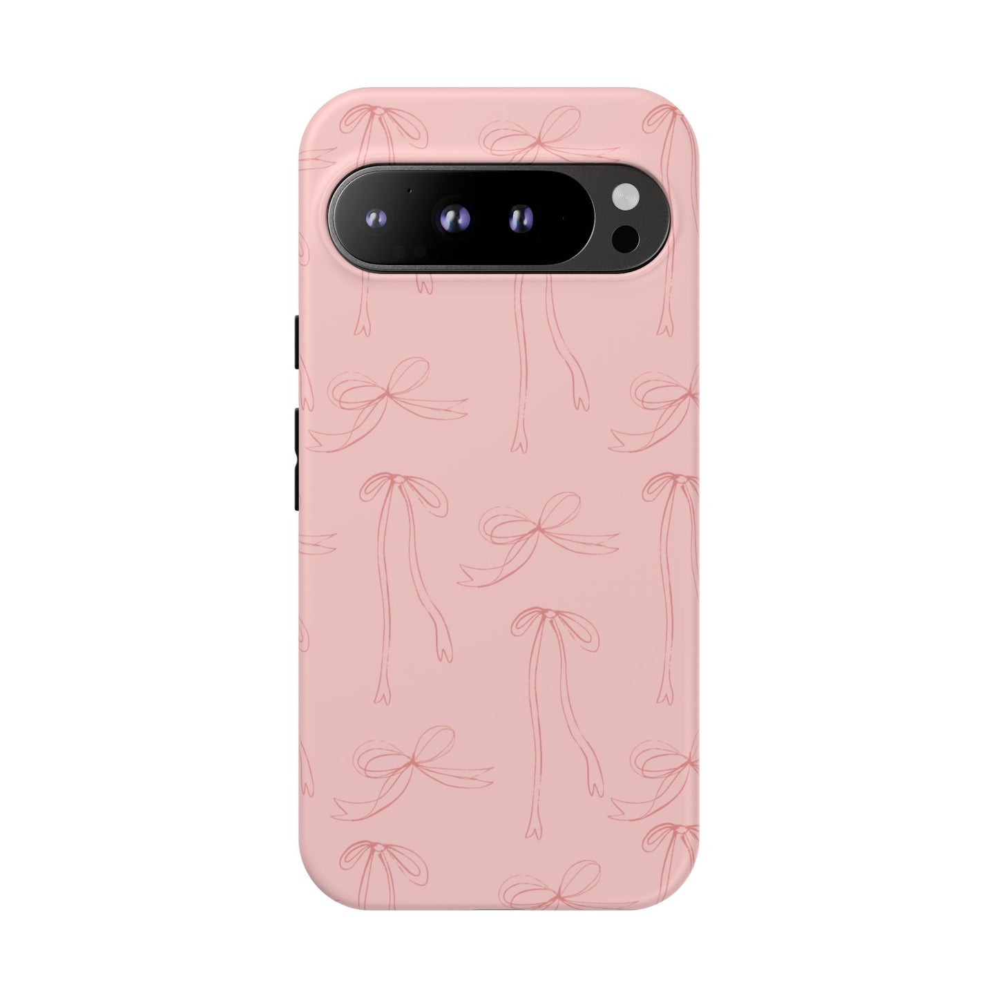 Chic Phone Case with Elegant Bow Design, Stylish Phone Cover, Trendy Accessory for Girls, Birthday Gift, Cute Tech Decor, Protective Case