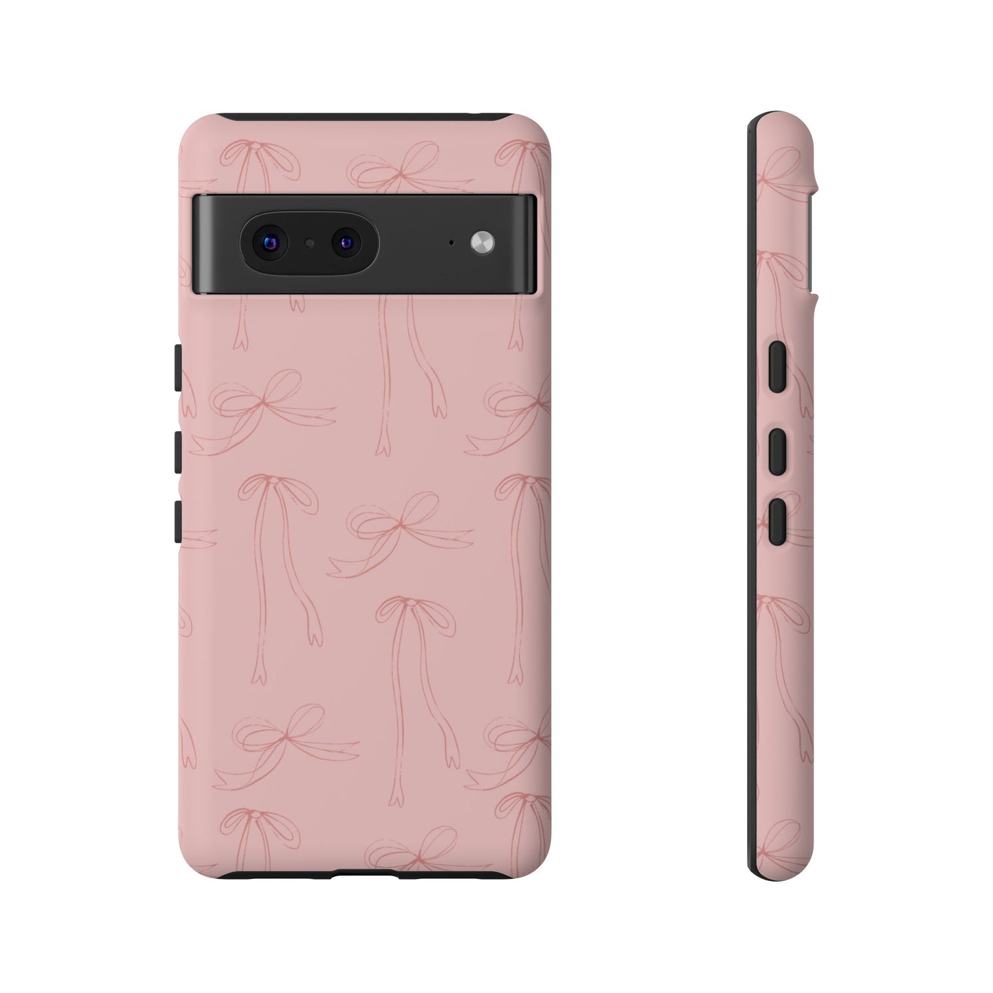 Chic Phone Case with Elegant Bow Design, Stylish Phone Cover, Trendy Accessory for Girls, Birthday Gift, Cute Tech Decor, Protective Case