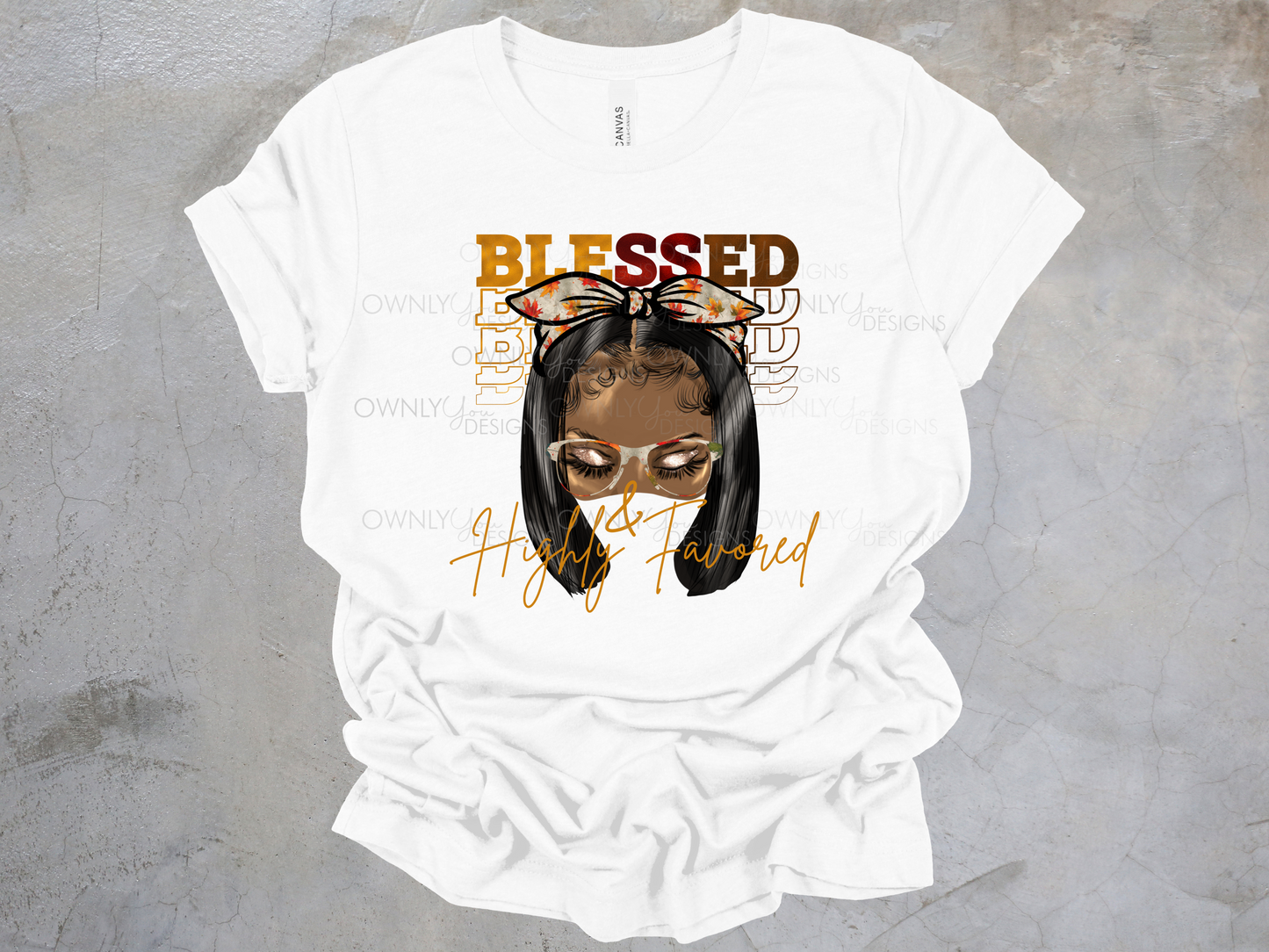 Blessed & Highly Favored Tee