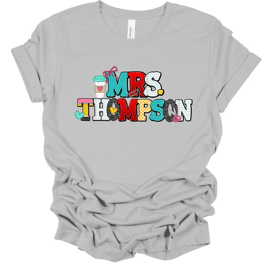 Custom Bella+Canvas Teacher Tee