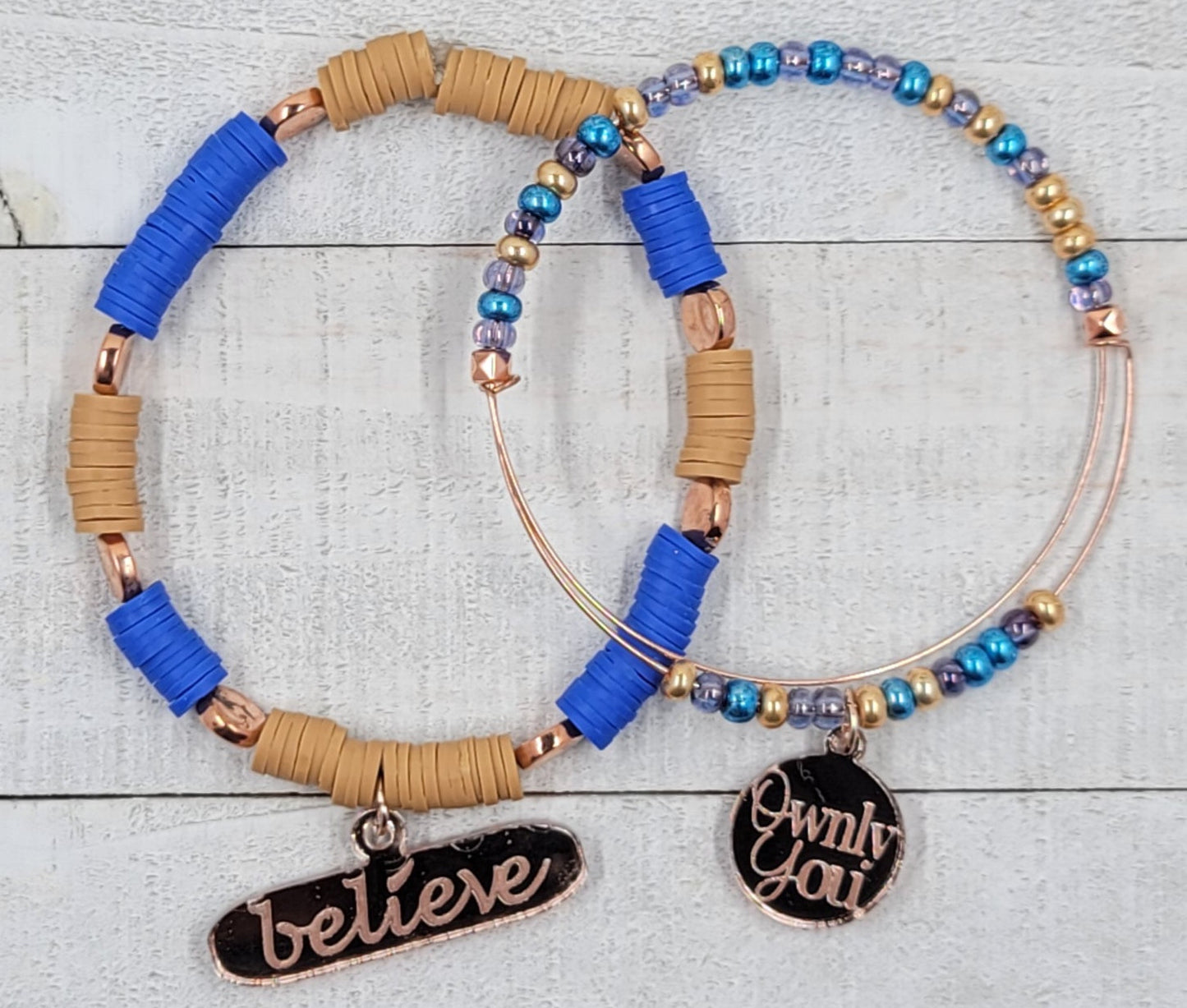 Peanut Butter & Denim Stack Set