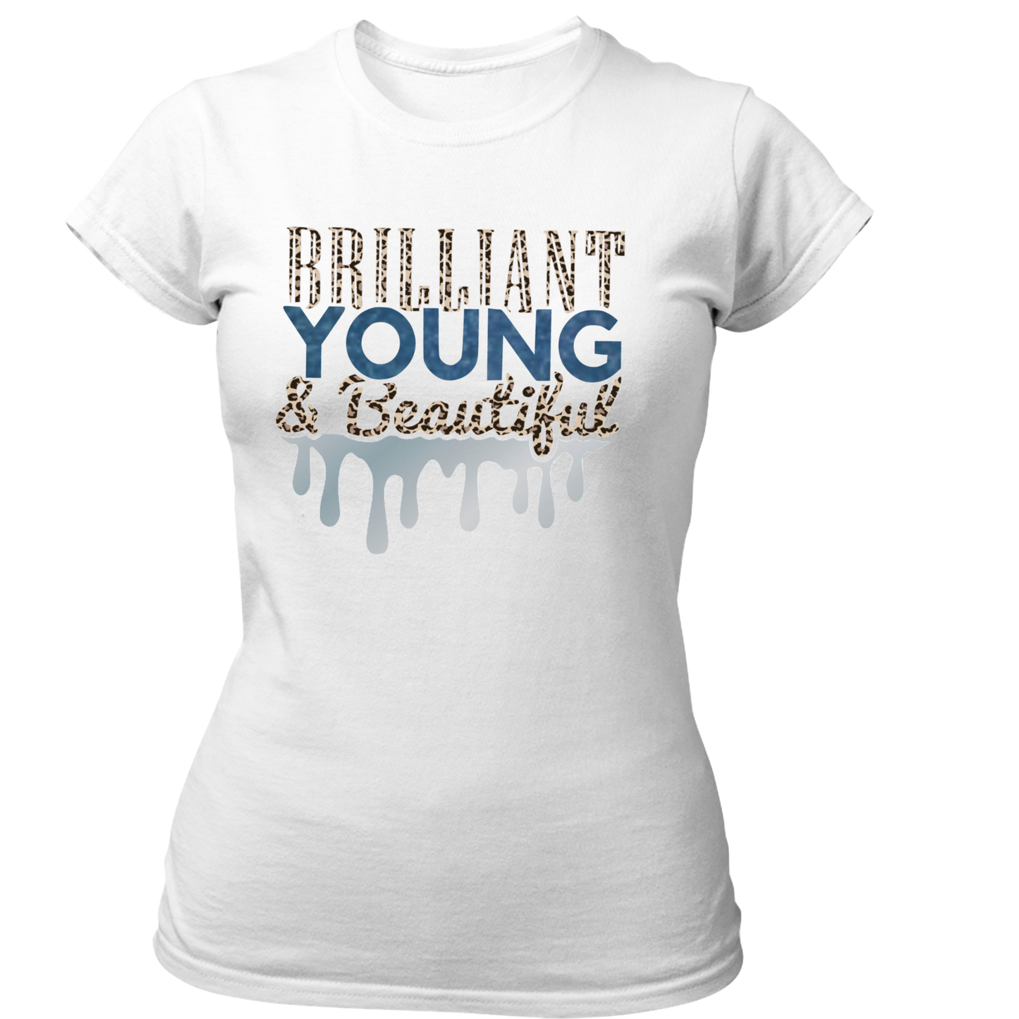 BYB Drip Tee Animal Print