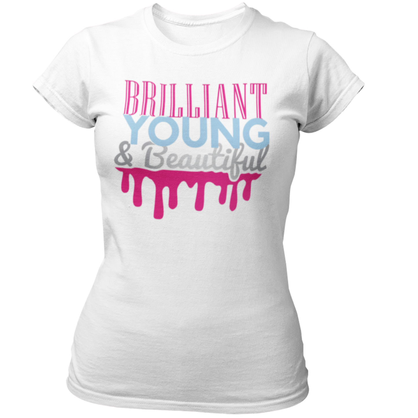 BYB Drip Tee Cotton Candy